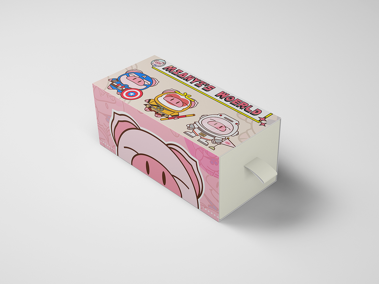 你好，我是猪小绵（图ZMjI3NDY2MDYw） - 网络表情 - 站酷设计师盐屋单原创素材 - 站酷ZCOOL