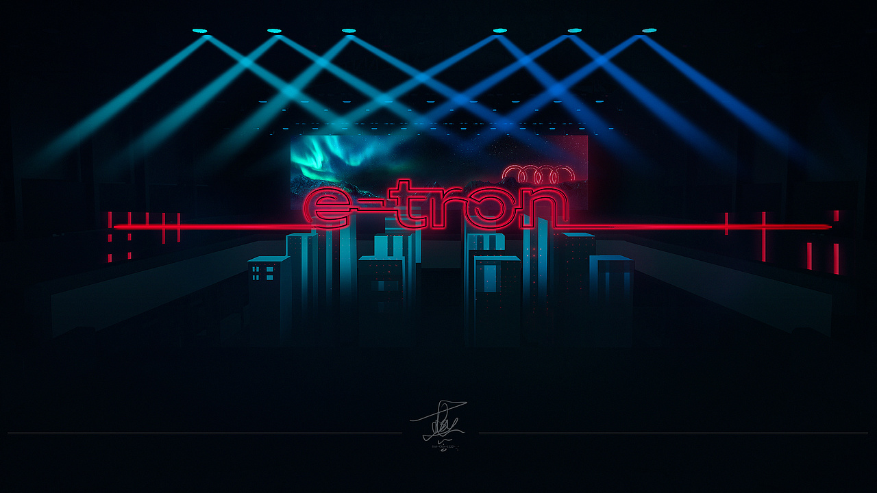 2019奧迪E-Tron上市發(fā)布會(huì)(美術(shù)內(nèi)容/部分)（圖ZMjEyMDMyNTE2） - Motion Graphic - 站酷設(shè)計(jì)師Iris1320DX原創(chuàng)素材 - 站酷ZCOOL