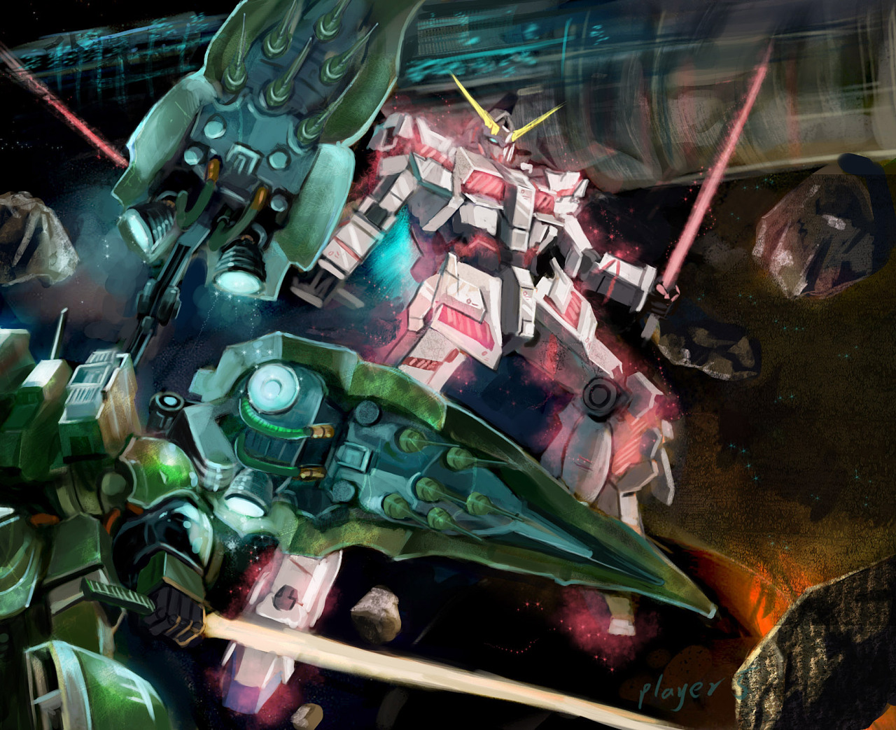 高达UC 独角兽 刹帝利