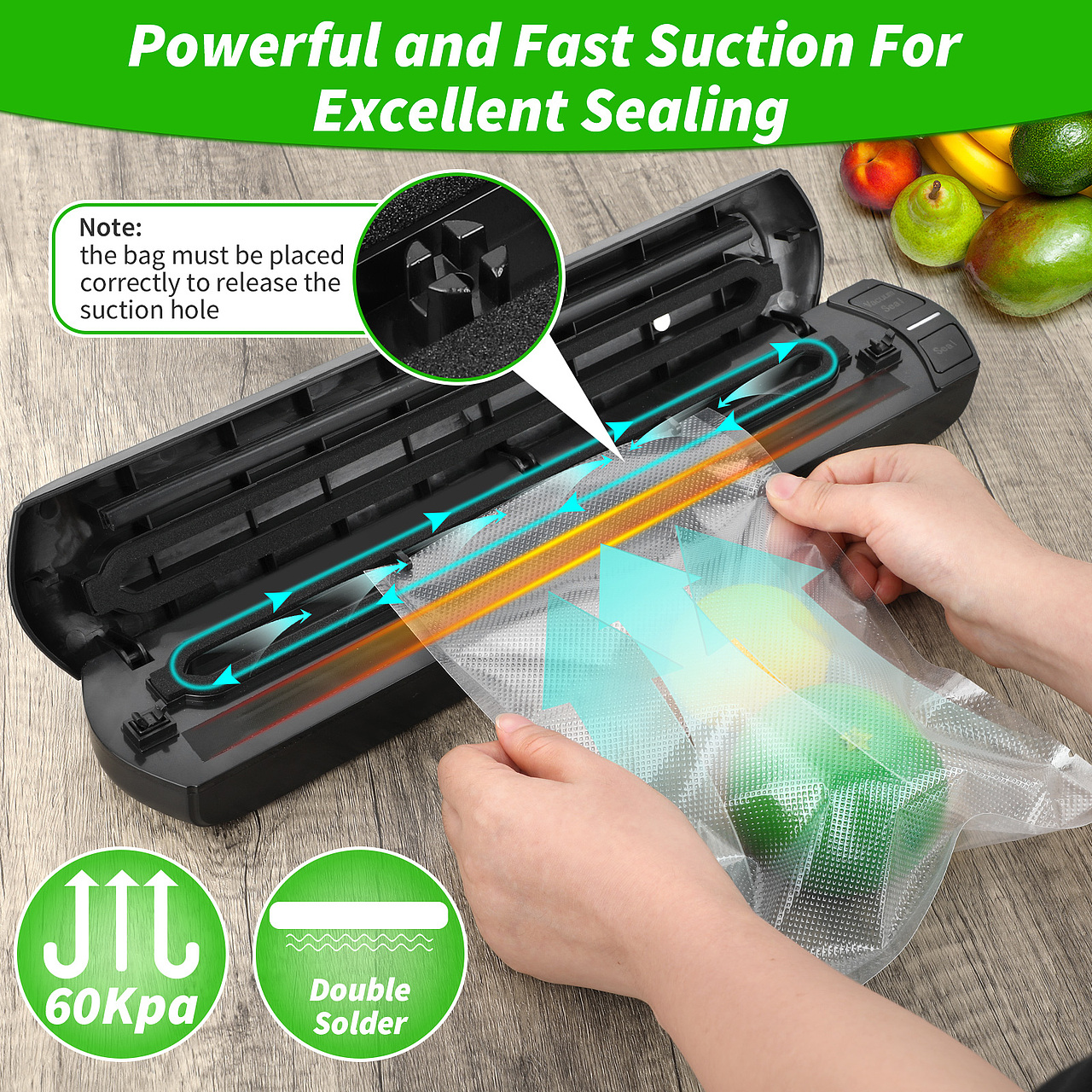 抽真空封口机 亚马逊主图 A+