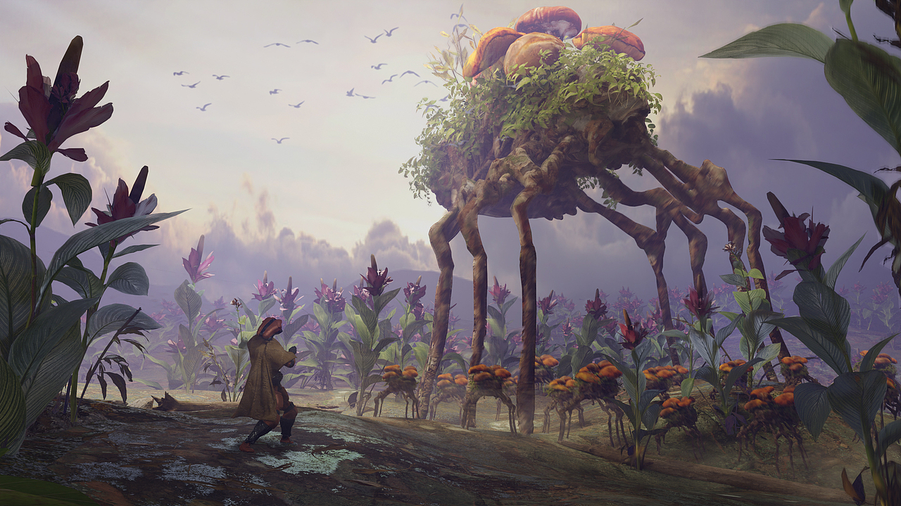 概念创作-地外遭遇