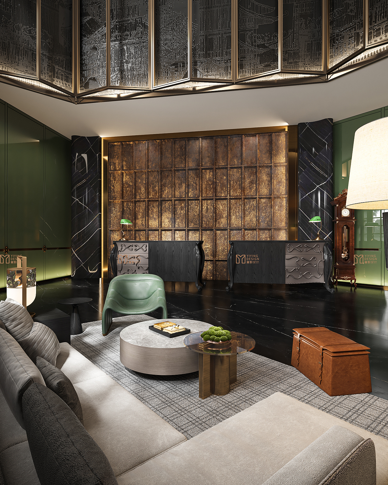 星级酒店┃酒店┃效果图