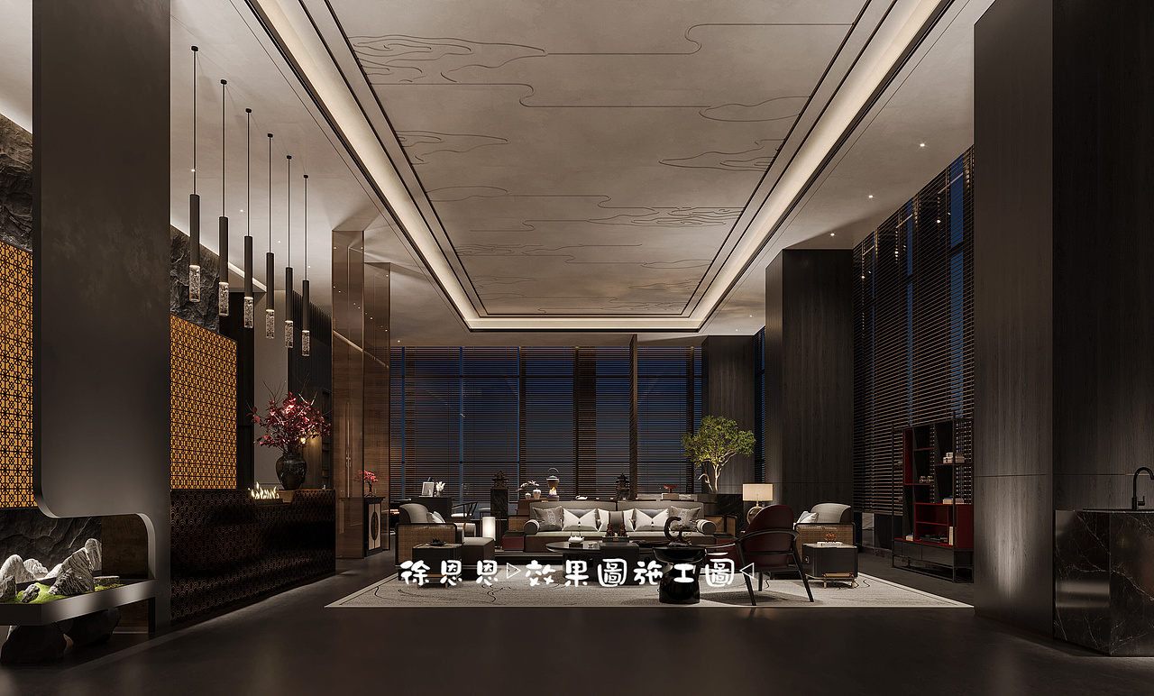 『时尚中式会所』尊贵而不失雅致