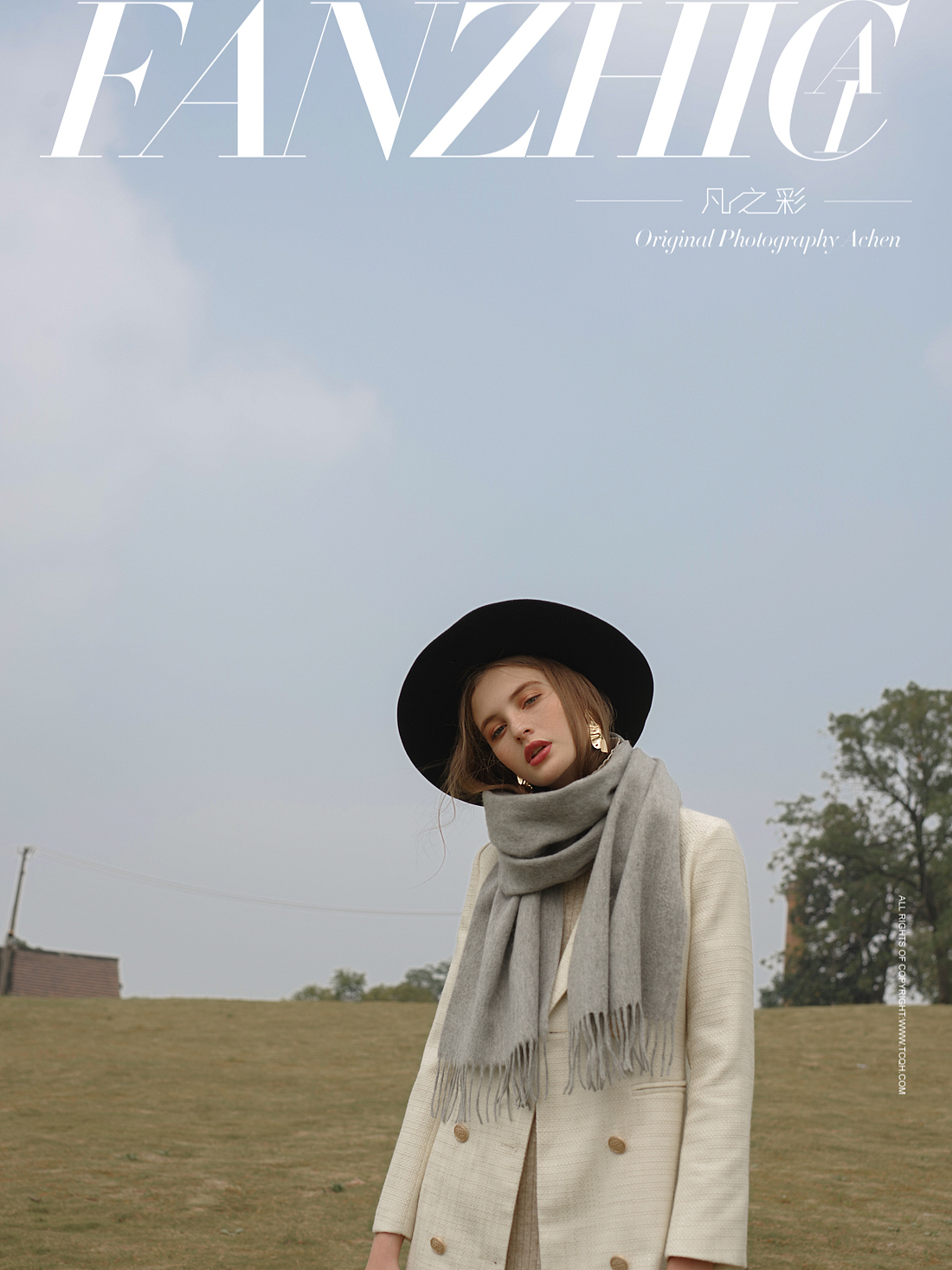 围巾大片拍摄@品牌围巾形象拍摄作品