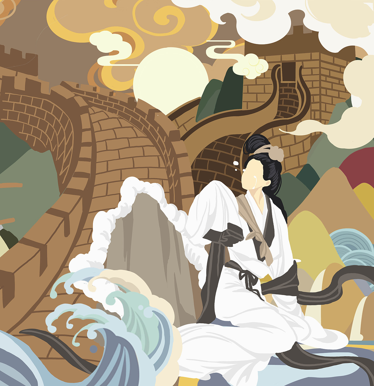 莒县博物馆文创插画