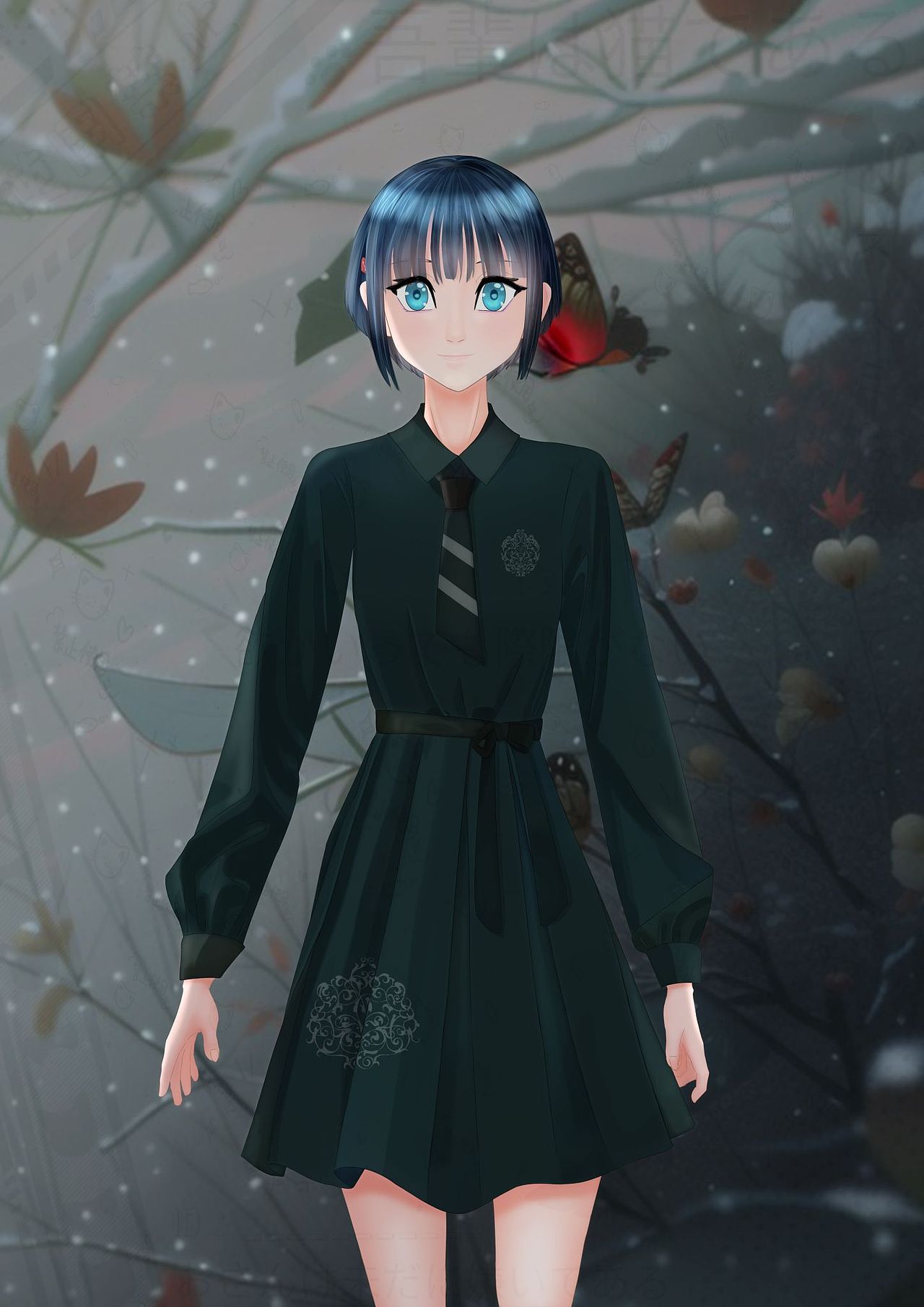 物之古物奇谭·长月牡丹