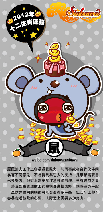 2012年龙年12生肖运程～纯属娱乐