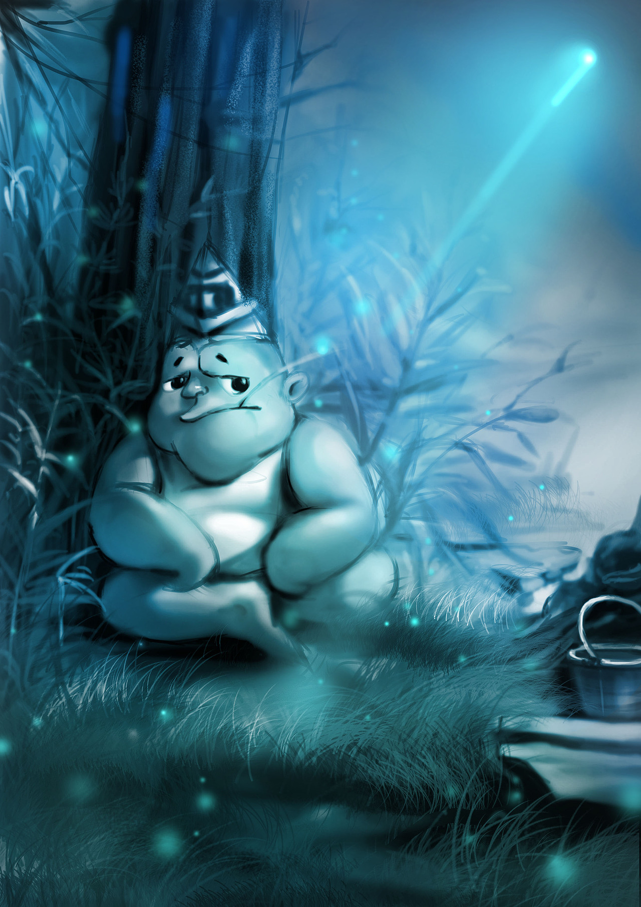 【中国传统节日--中元节】（图ZMTU4OTU3OTI=） - 动画片 - 站酷设计师蔡琪琪原创素材 - 站酷ZCOOL