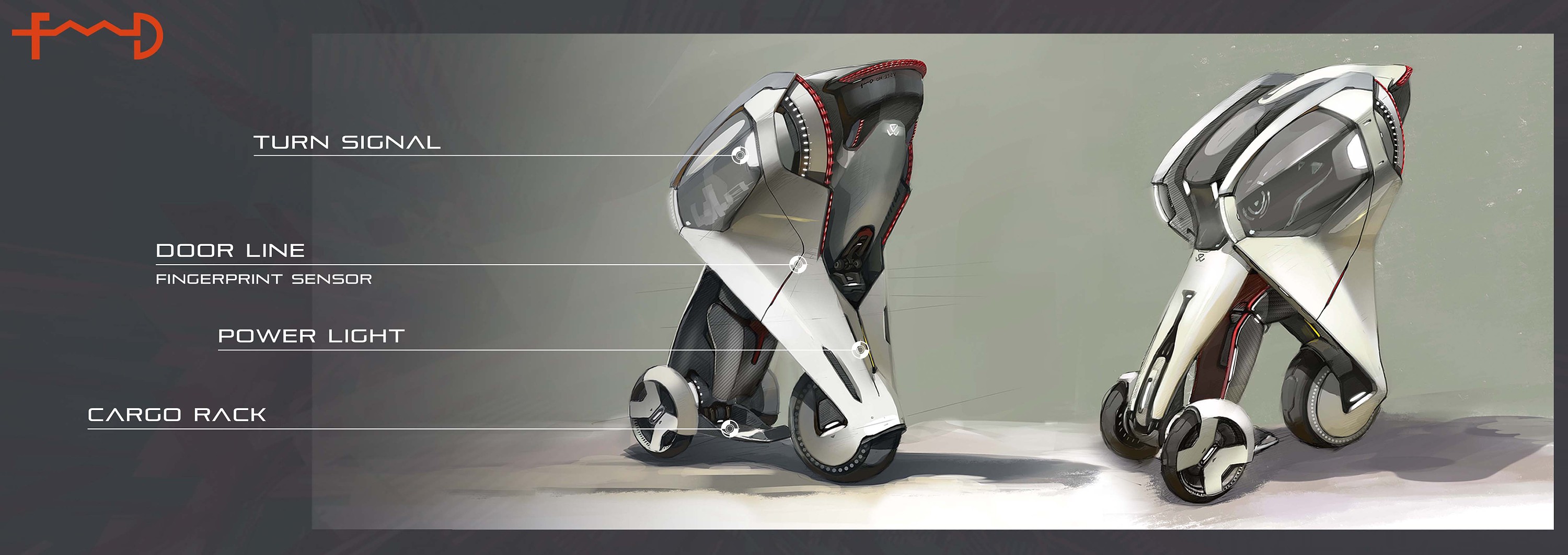 未来城市个人载具|工业/产品|交通工具|schnecken - 原创作品 - 站酷