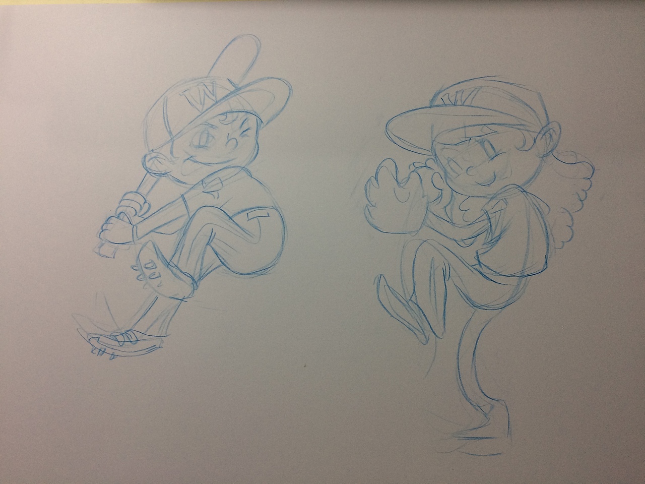 棒球少年形象（图ZNzkyOTE5NzI=） - 商业插画 - 站酷设计师威廉旺卡先生原创素材 - 站酷ZCOOL