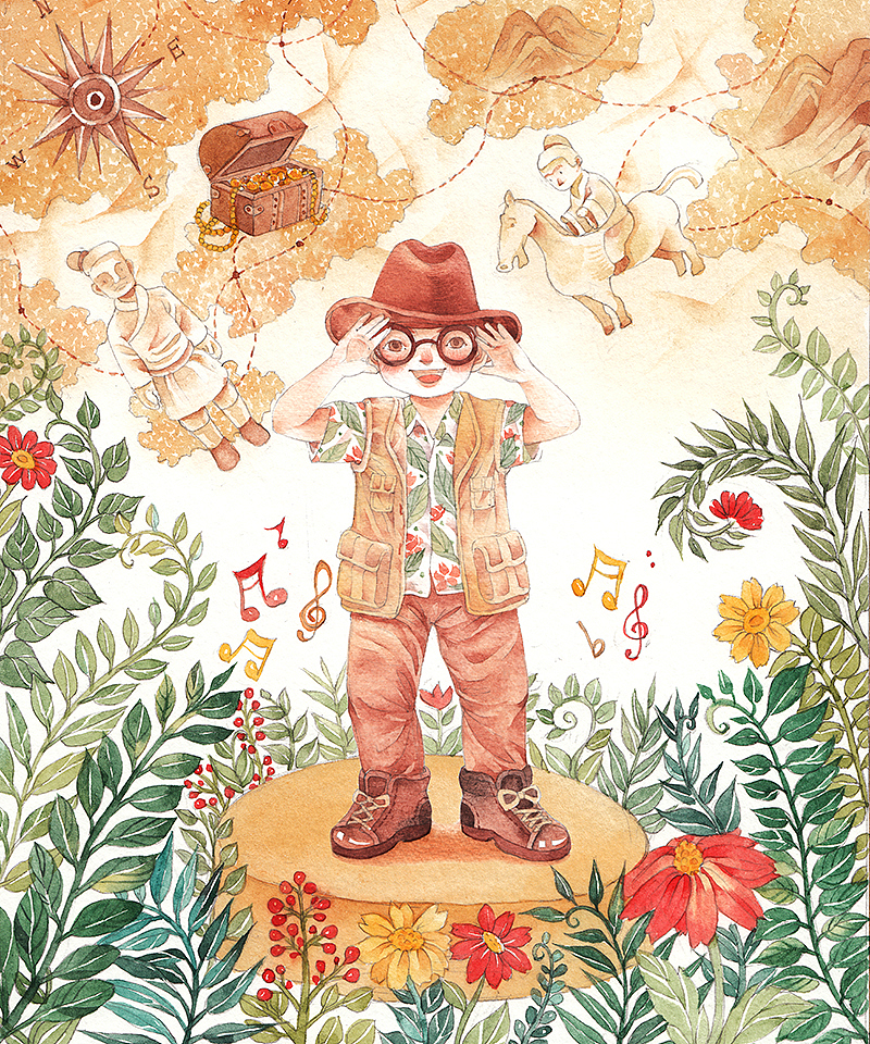 近年小稿（图ZMzg3ODE2ODg=） - 商业插画 - 站酷设计师画画的lulu原创素材 - 站酷ZCOOL