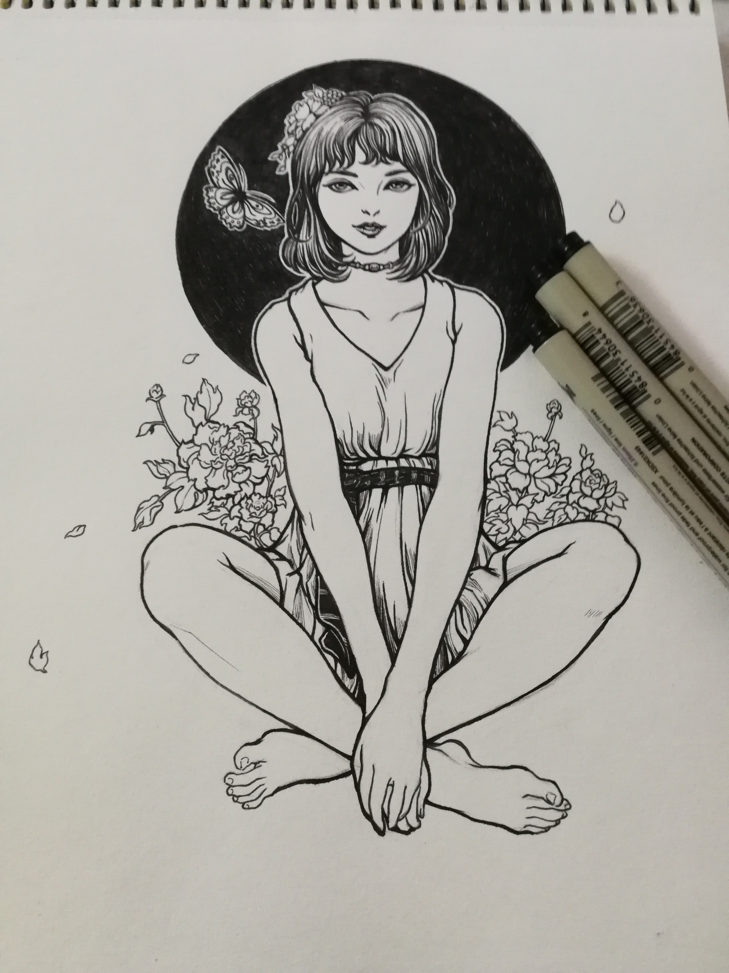 日常针管笔勾线|插画|插画习作|bejuer_lea - 原创作品 - 站酷 (zcool