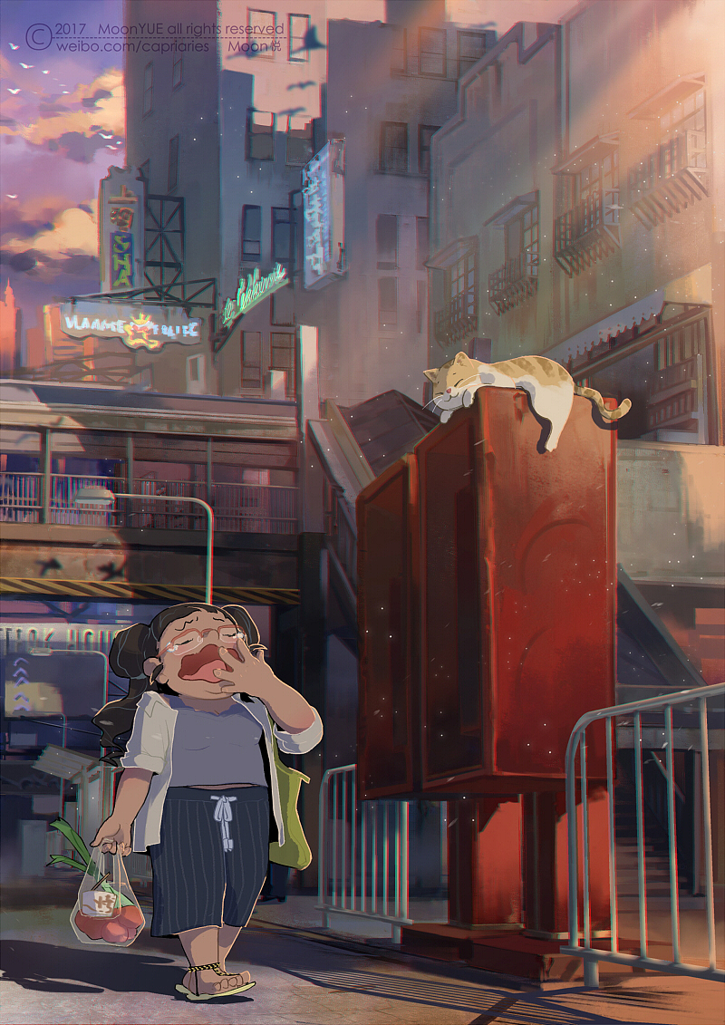 水兵悦的日常（图ZODg0MDAxNDA=） - 绘本 - 站酷设计师MoonYUE悦悦原创素材 - 站酷ZCOOL