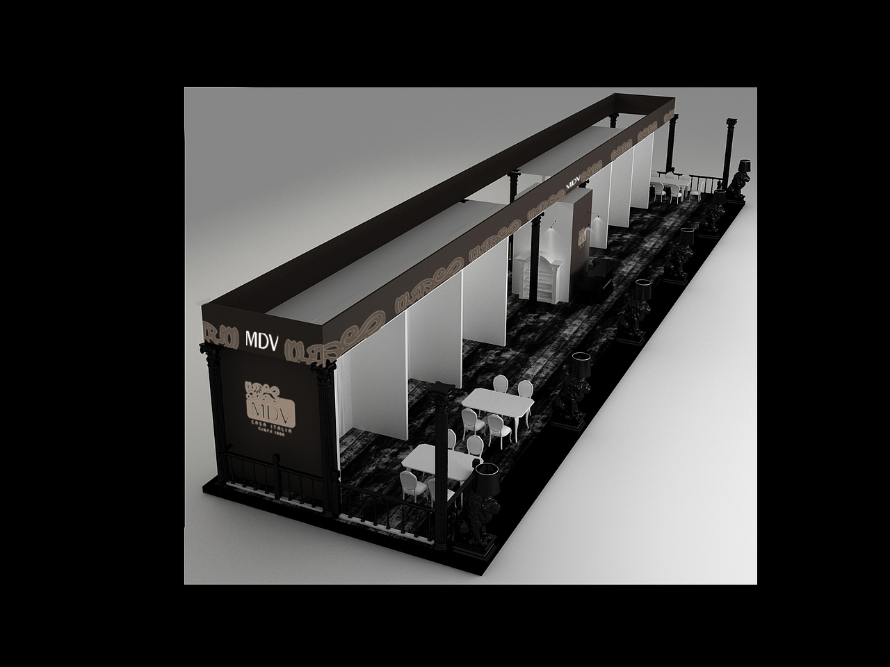 展台及展柜设计小结