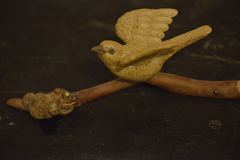 景德镇天禽陶瓷小摆件鸟工艺品