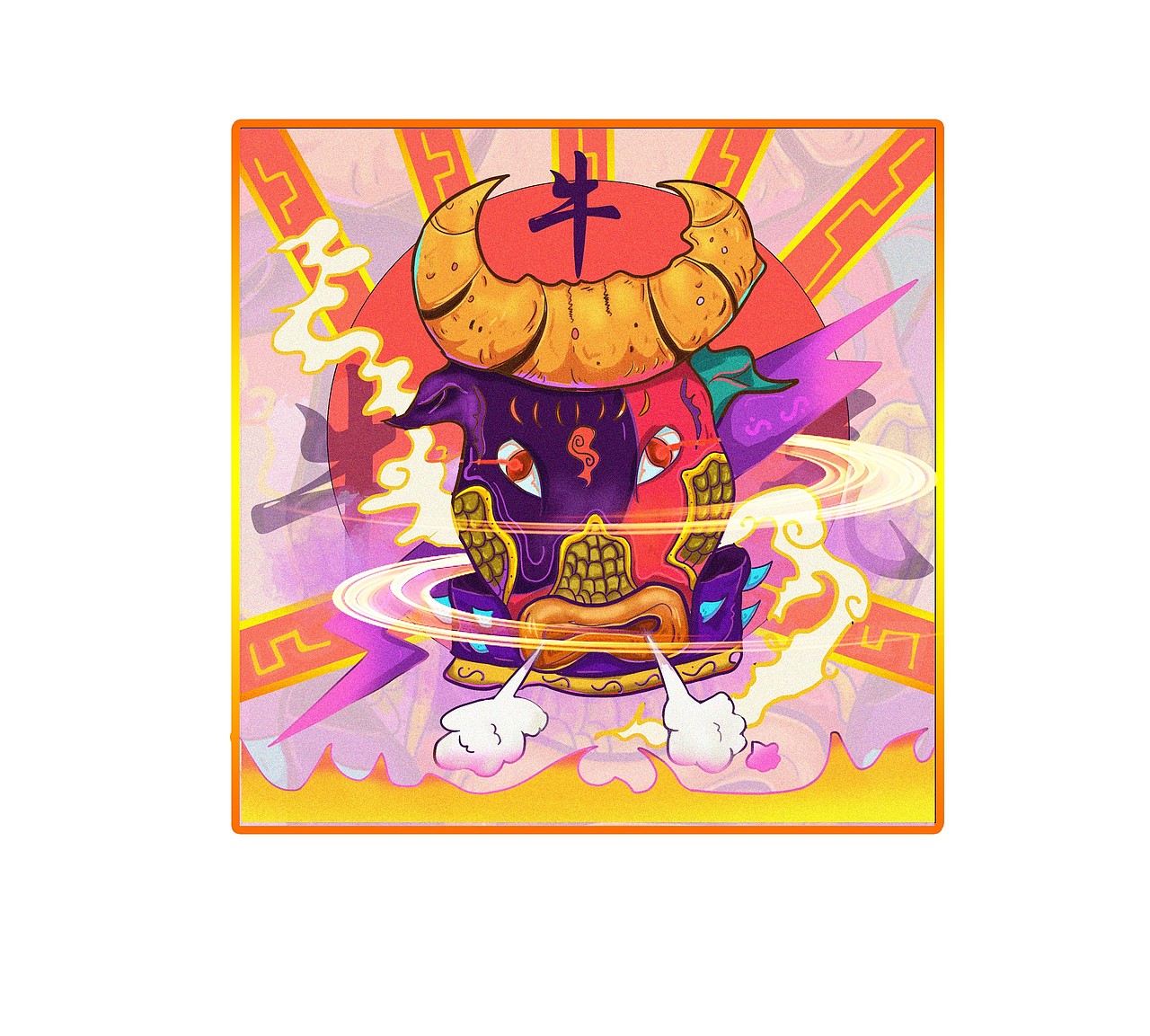 牛形象设计（图ZMjMxODQ3MjI0） - 商业插画 - 站酷设计师江清川qc原创素材 - 站酷ZCOOL