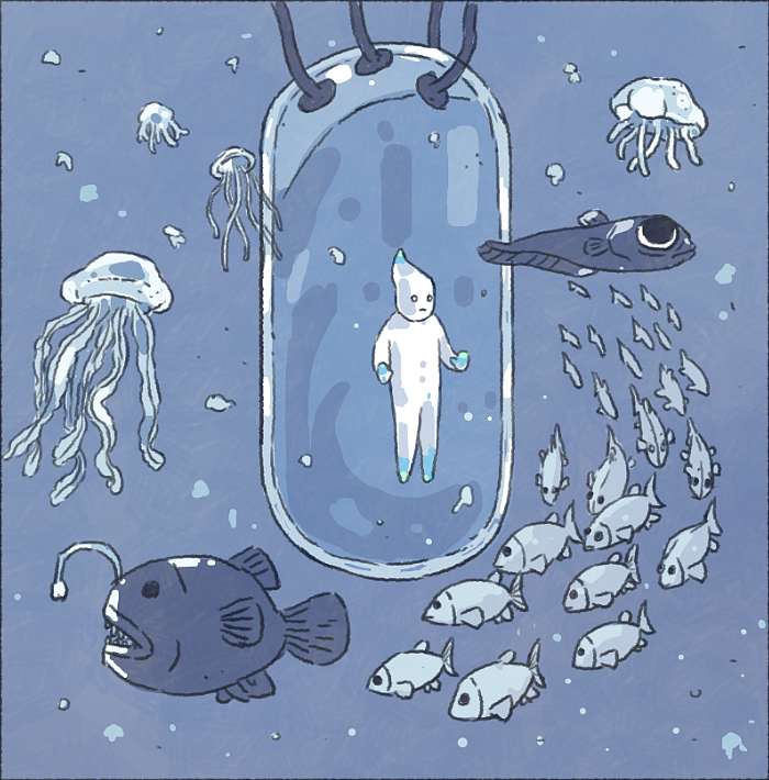 海洋|插画|其他插画|番茄不让炒蛋1 - 原创作品 - 站酷 (zcool)