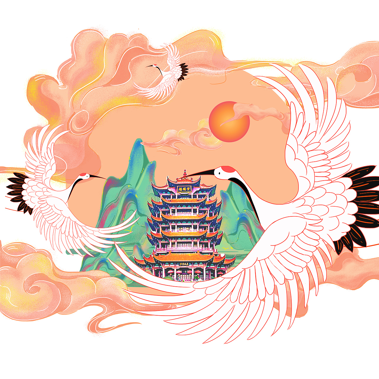 个人湖北大学生文创作品