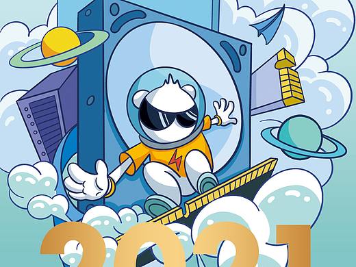 2021新年礼盒-台历&笔记本&鼠标垫