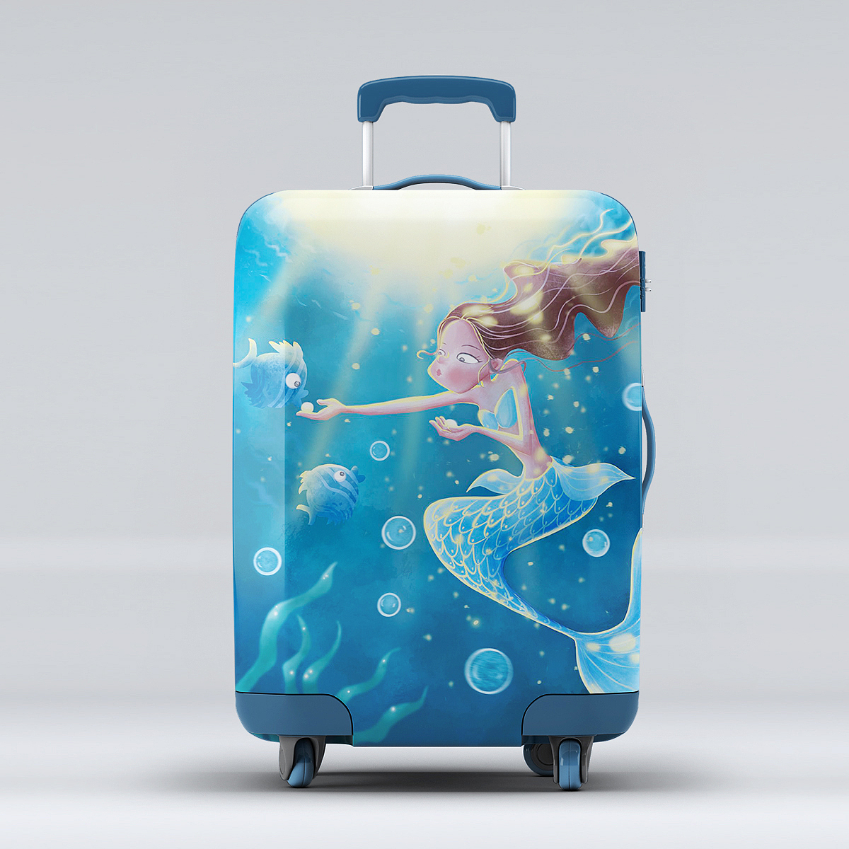 美人鱼MerMay 包装插画设计（图ZMzAxMDMyODY4） - 包装 - 站酷设计师阿May插画原创素材 - 站酷ZCOOL