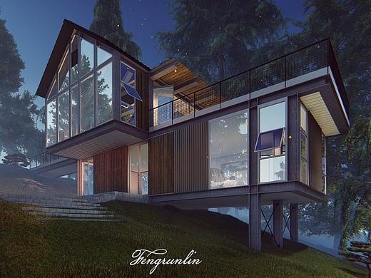 lumion 渲染建筑 