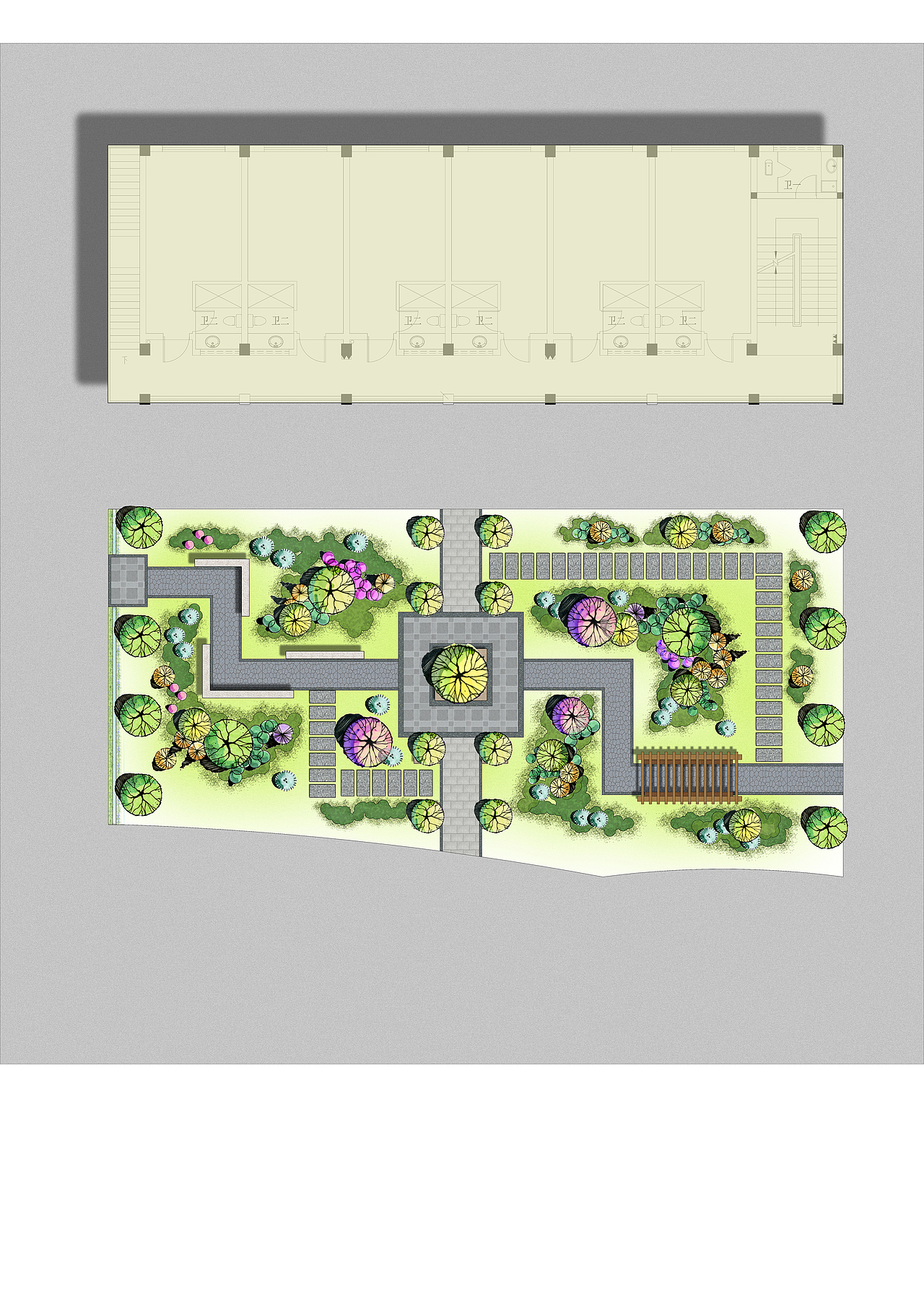 小公园、商业方案彩平（图ZMTExNDk2NjQ4） - 景观设计 - 站酷设计师木每梅原创素材 - 站酷ZCOOL