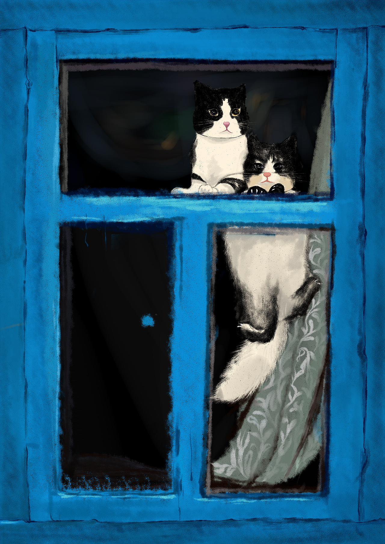 猫咪（图ZNTY3NzE5OTI=） - 创作习作 - 站酷设计师wenny言原创素材 - 站酷ZCOOL