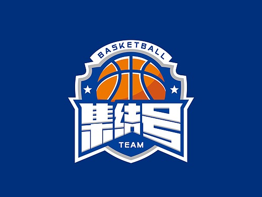 集结号篮球logo