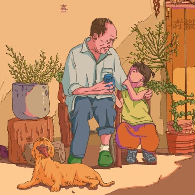 我用procreate捕捉到黄昏的颜色（图ZMzY4OTI3Mzg4） - 商业插画 - 站酷设计师q青椒炒肉原创素材 - 站酷ZCOOL