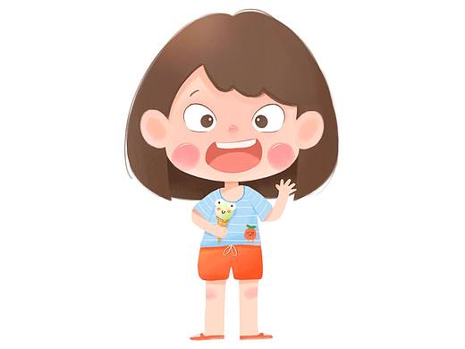 你好呀（个人主页-ZNTQ3OTkxODQ=） - 儿童插画 - 站酷设计师iris_艾瑞斯原创素材 - 站酷ZCOOL