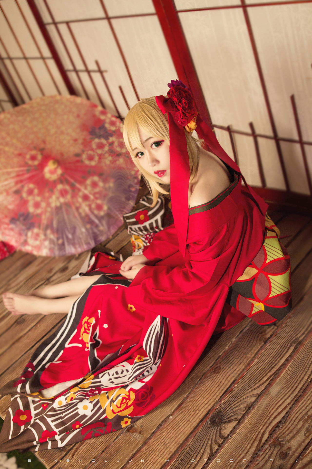 日の和服（图ZODM5MjE2ODg=） - 人像摄影 - 站酷设计师三寿君原创素材 - 站酷ZCOOL