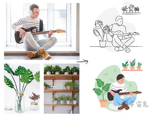 【宇宙兔🐰干货分享】全方位解析原创插画