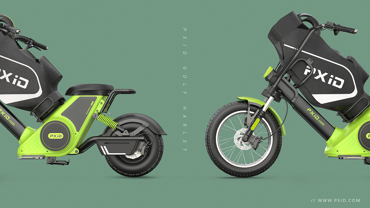 M6G高尔夫哈雷（球包）电动车设计（图ZMjYwNjEyOTIw） - 交通工具 - 站酷设计师品向设计原创素材 - 站酷ZCOOL