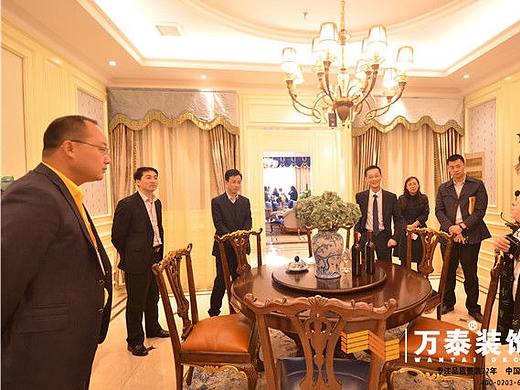 万泰新闻:有朋自远方来安徽华然装饰集团来我公司参观
