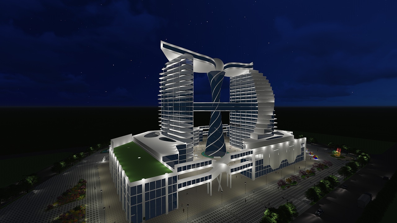 商业综合体设计（图ZMTg2MTE5MTUy） - 建筑设计 - 站酷设计师行水起云原创素材 - 站酷ZCOOL