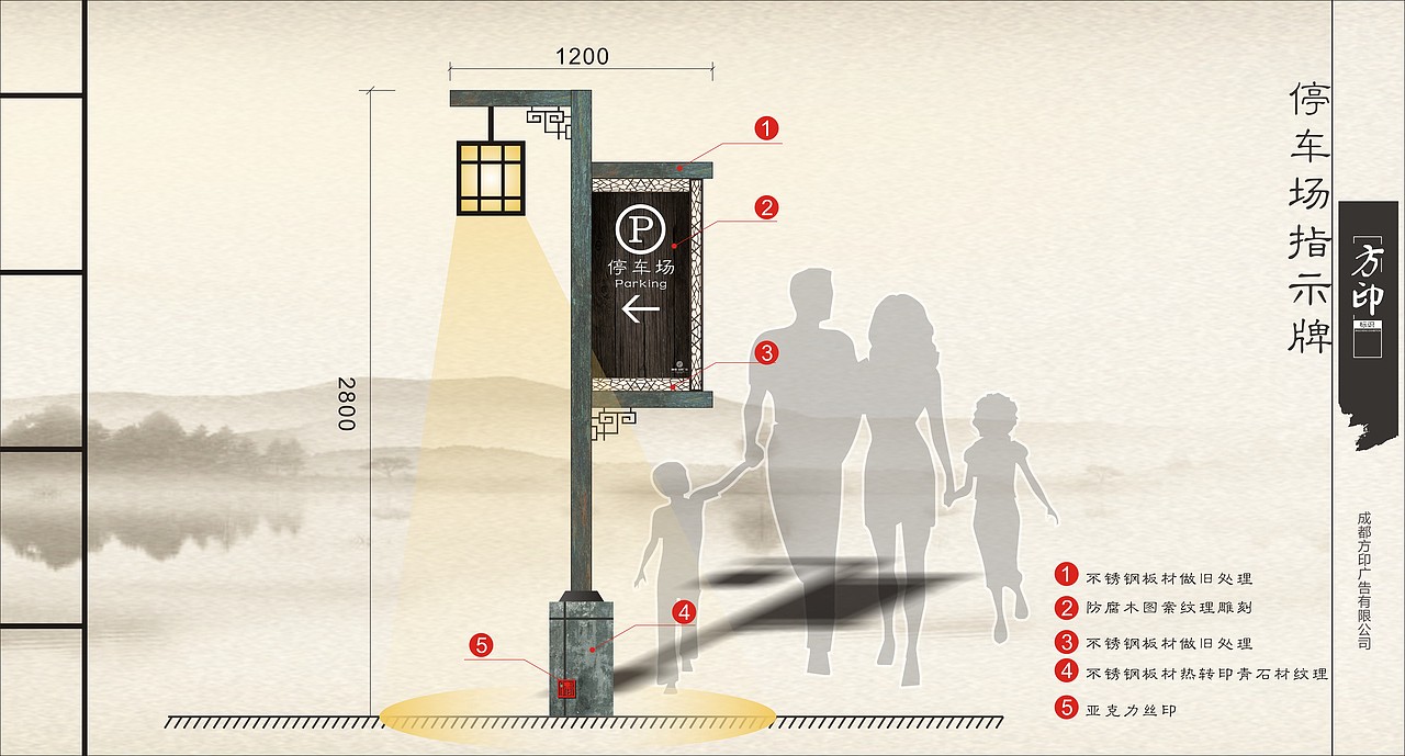 成都某商业综合体导视设计