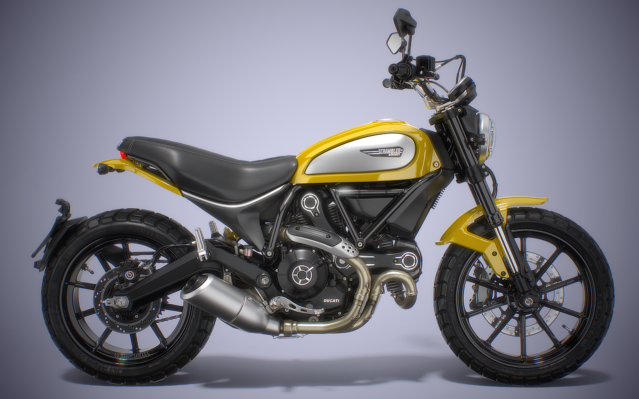 杜卡迪自游  ducati scrambler 800 摩托车cg