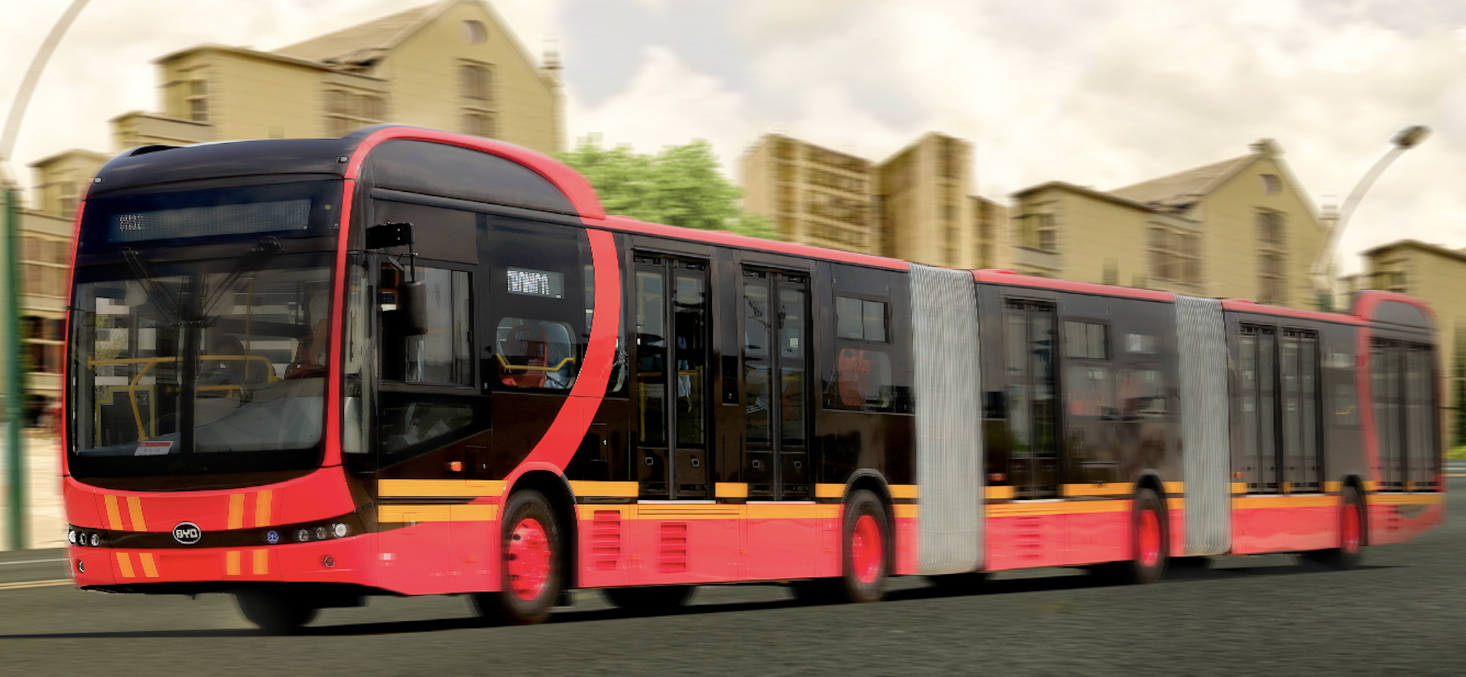 比亚迪--e域之城,巴士载梦《欢乐之都》