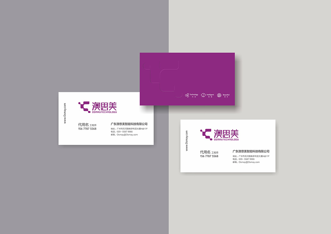 澳思美Osmay科技品牌设计