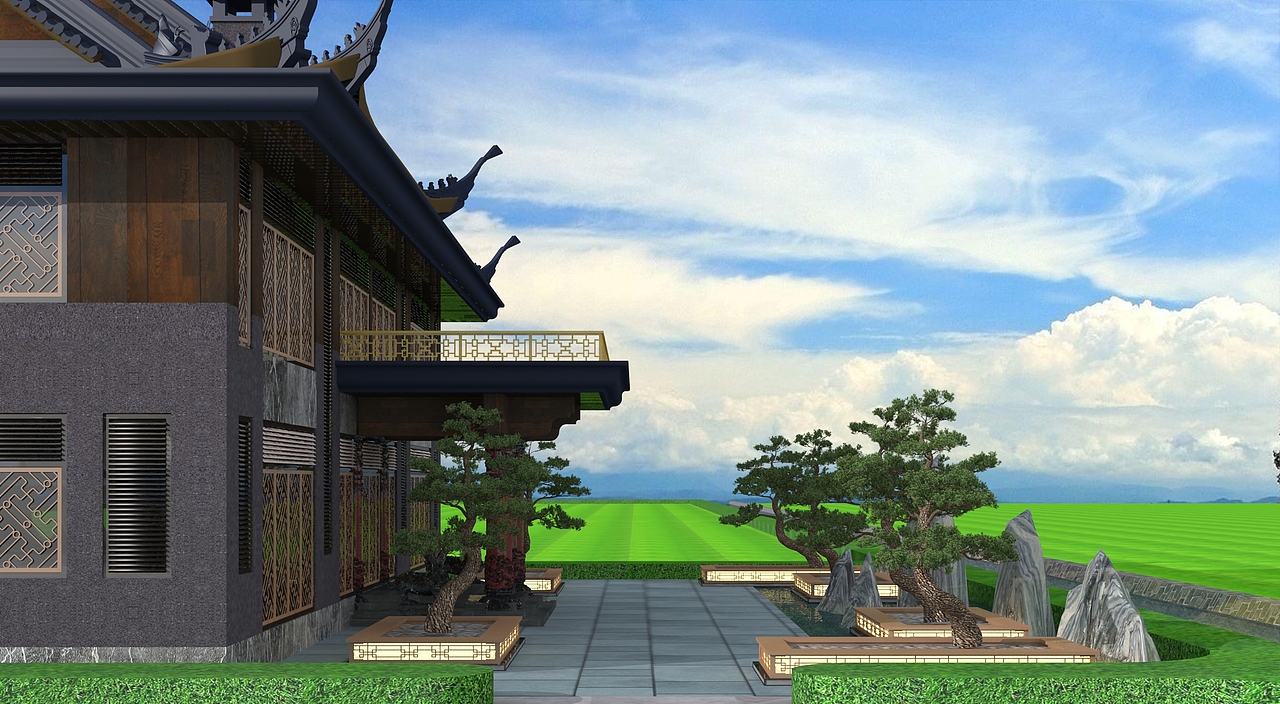 湖南自建房设计，新四合院，新中式大宅设计，（图ZMTQ5NDQwMzE2） - 建筑/空间 - 站酷设计师狮子座设计原创素材 - 站酷ZCOOL