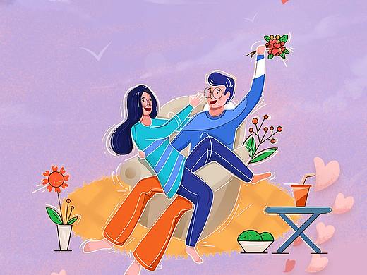 七夕关键词（个人主页-ZNTQ2MzE5NjQ=） - APP界面 - 站酷设计师醉思绪原创素材 - 站酷ZCOOL