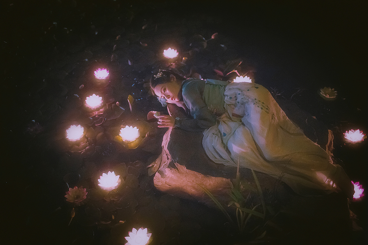 满池清梦压星河