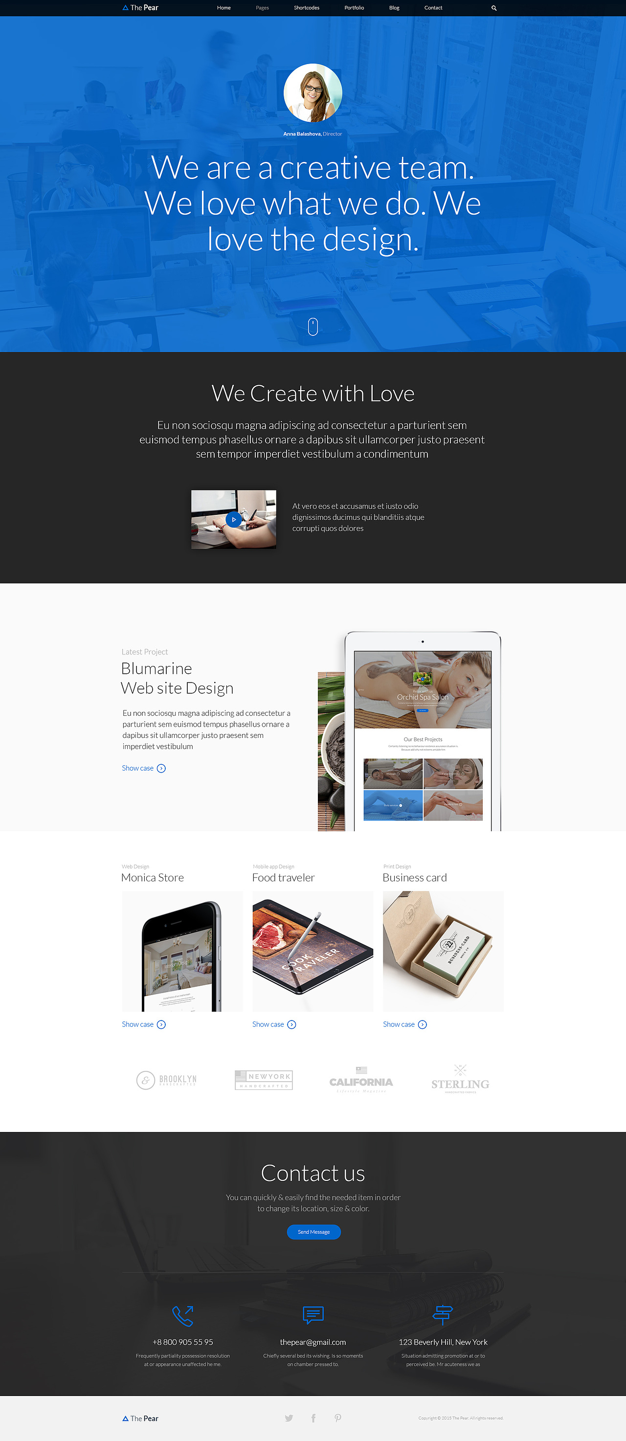 Dribbble web 网页国外的作品(附部分PSD源文件下载)