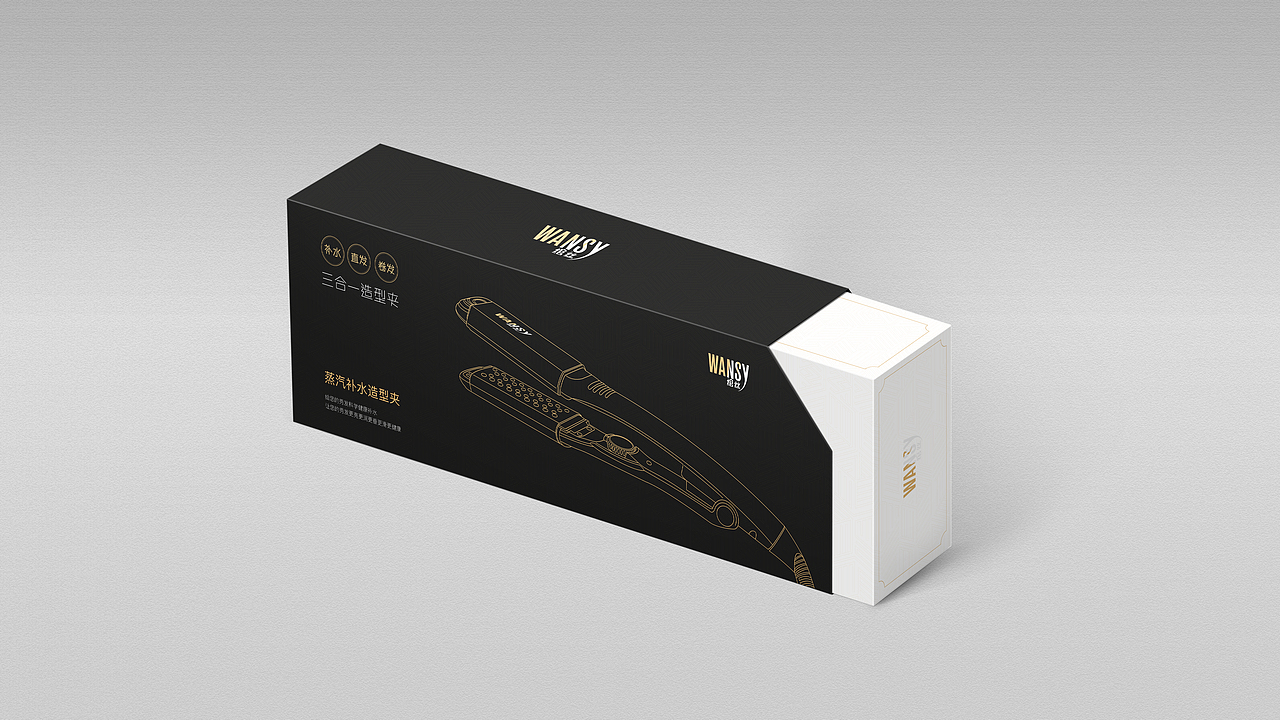 电子发夹 包装设计