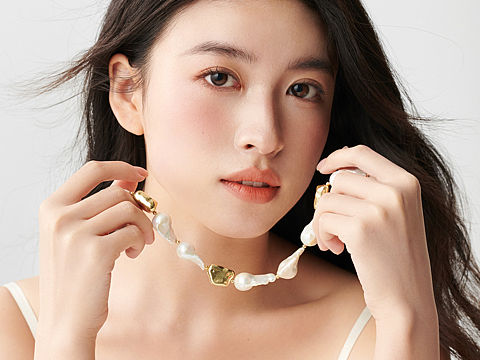 首饰项链拍摄
