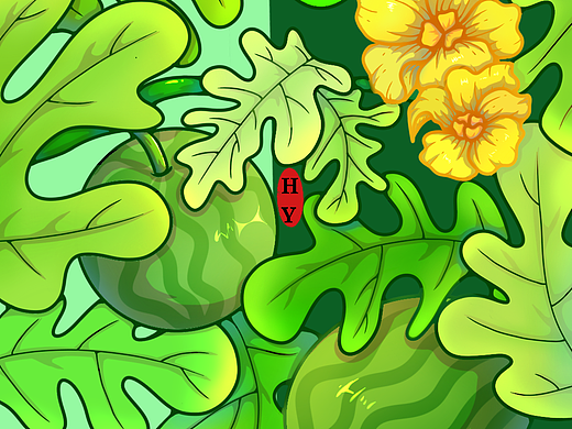 原创 壁纸（个人主页-ZNjQ4ODY1ODg=） - 商业插画 - 站酷设计师美美HY原创素材 - 站酷ZCOOL