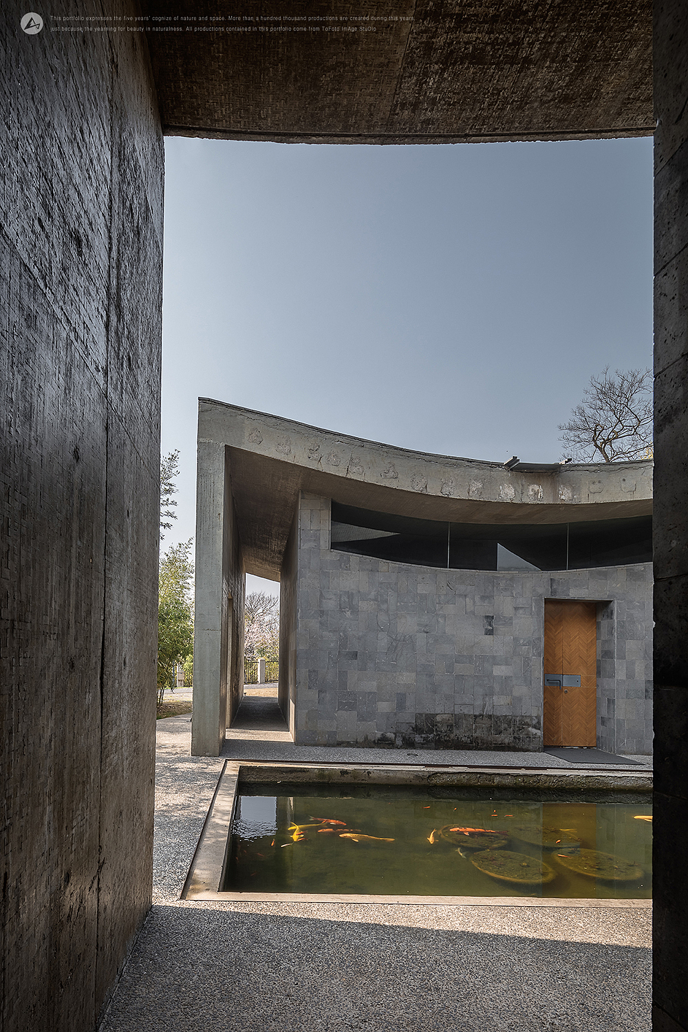 「建筑摄影」three-walled residence 三合宅