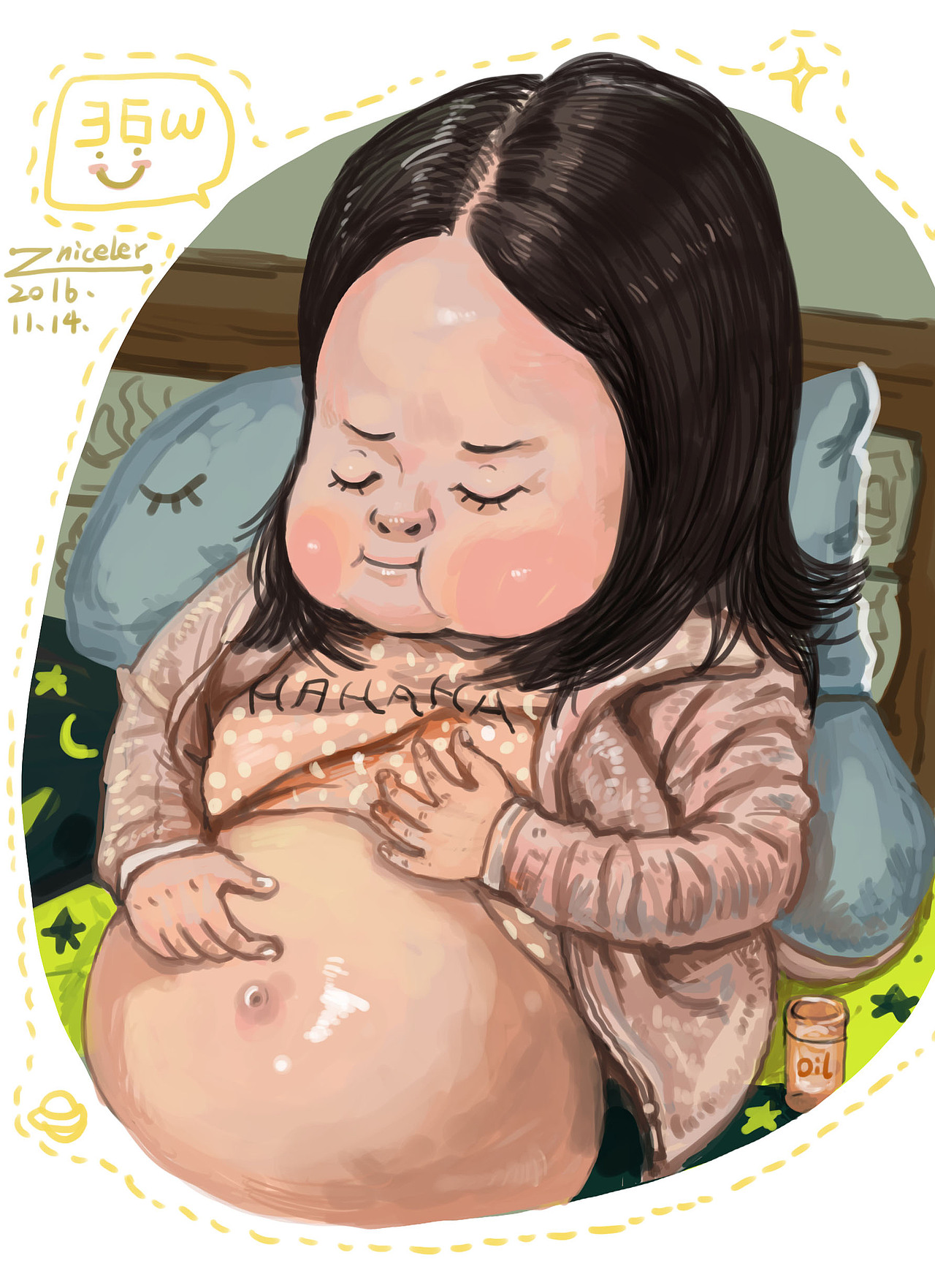 孕妇大照片（图ZNjM4ODgxMTY=） - 商业插画 - 站酷设计师niceler原创素材 - 站酷ZCOOL