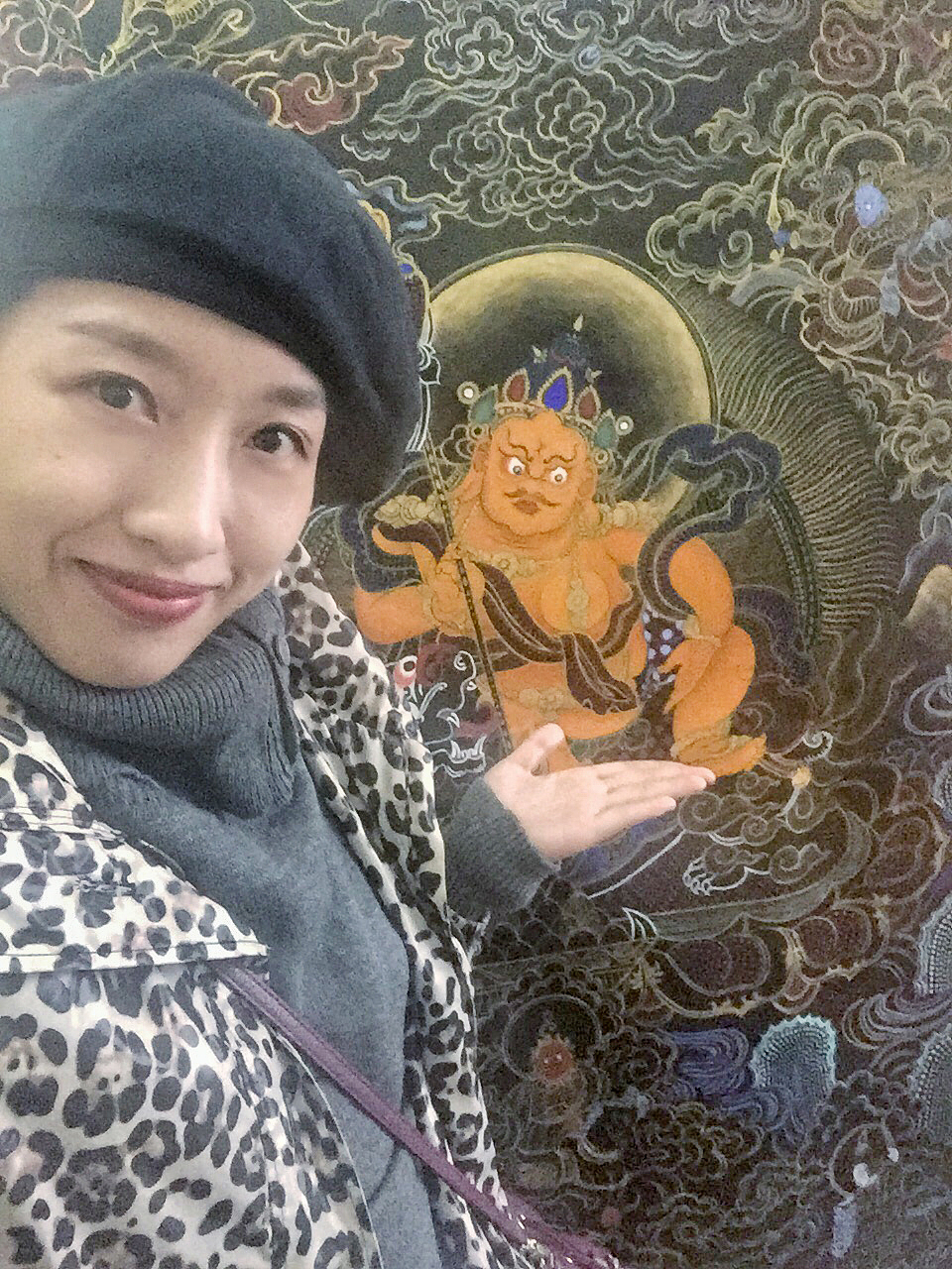 我跟它的合照一张