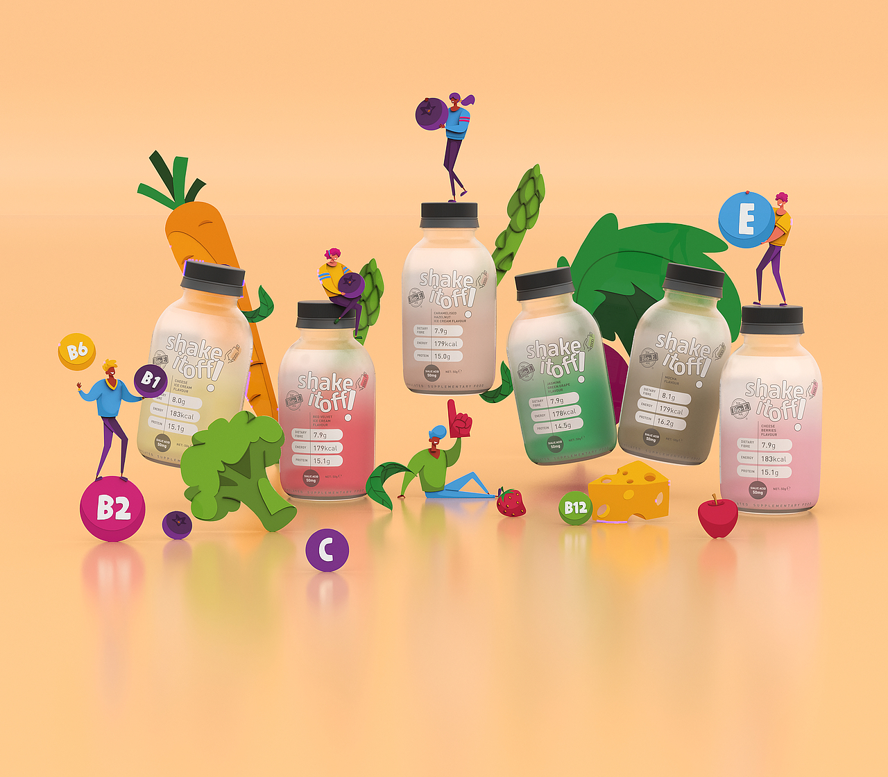 C4D RS红移渲染器 电商产品创意场景综合（图ZMjU5MjI1NTEy） - 场景 - 站酷设计师凡凡C4D原创素材 - 站酷ZCOOL